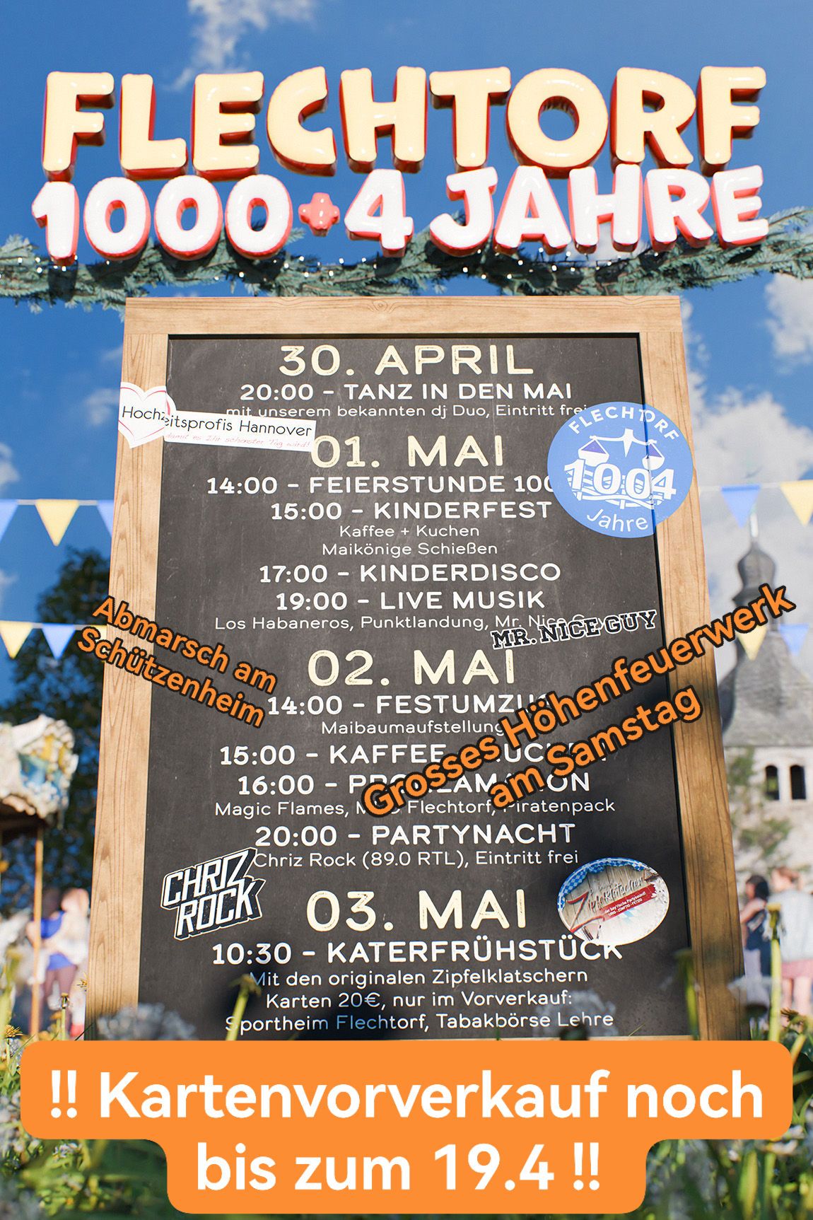 Flechtorf 1000+4 Jare